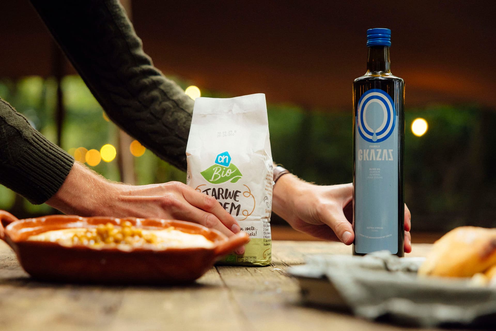 Gkazas Olijfolie versus andere supermarkt olijfoliën