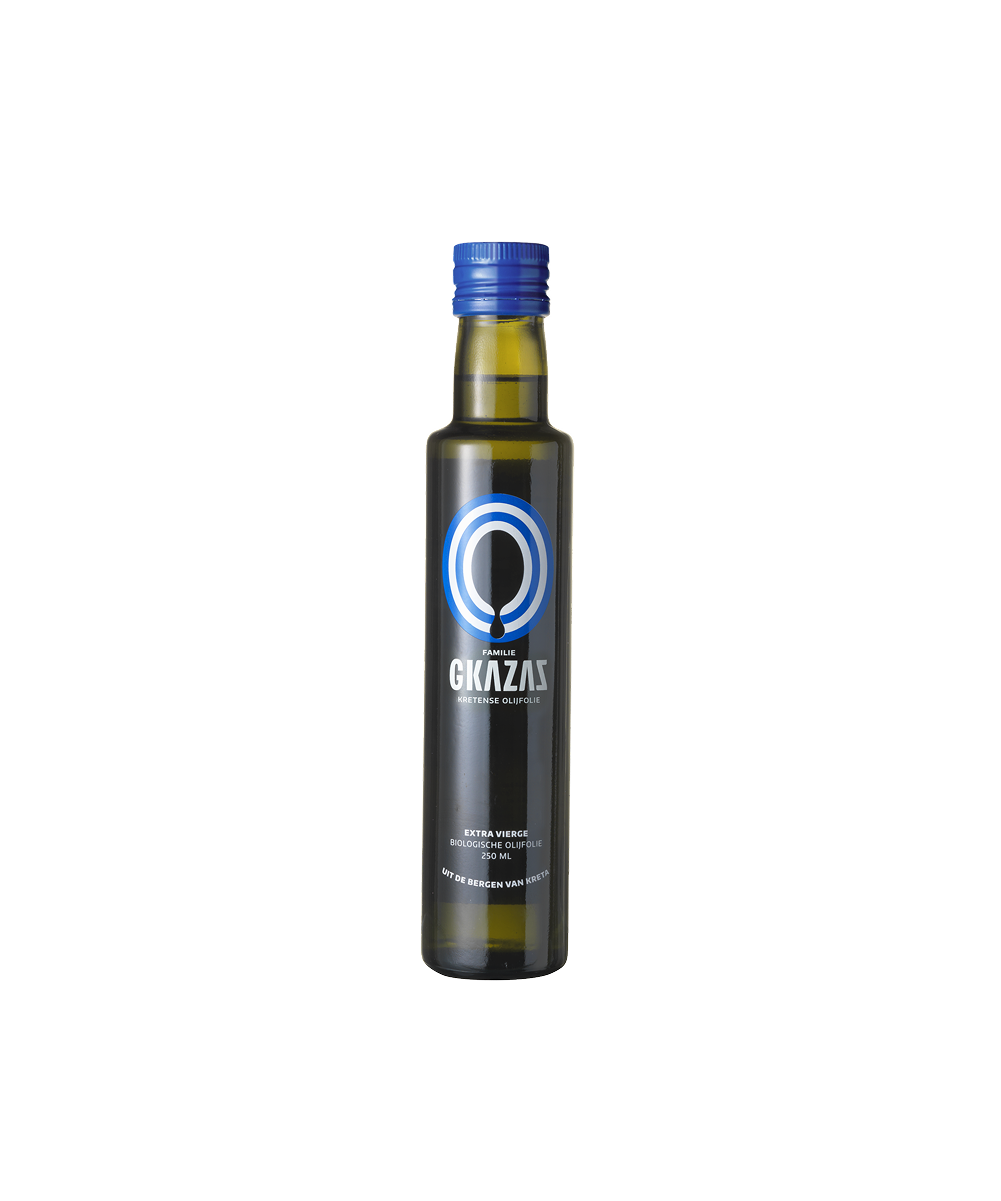 250ML biologische olijfolie fles