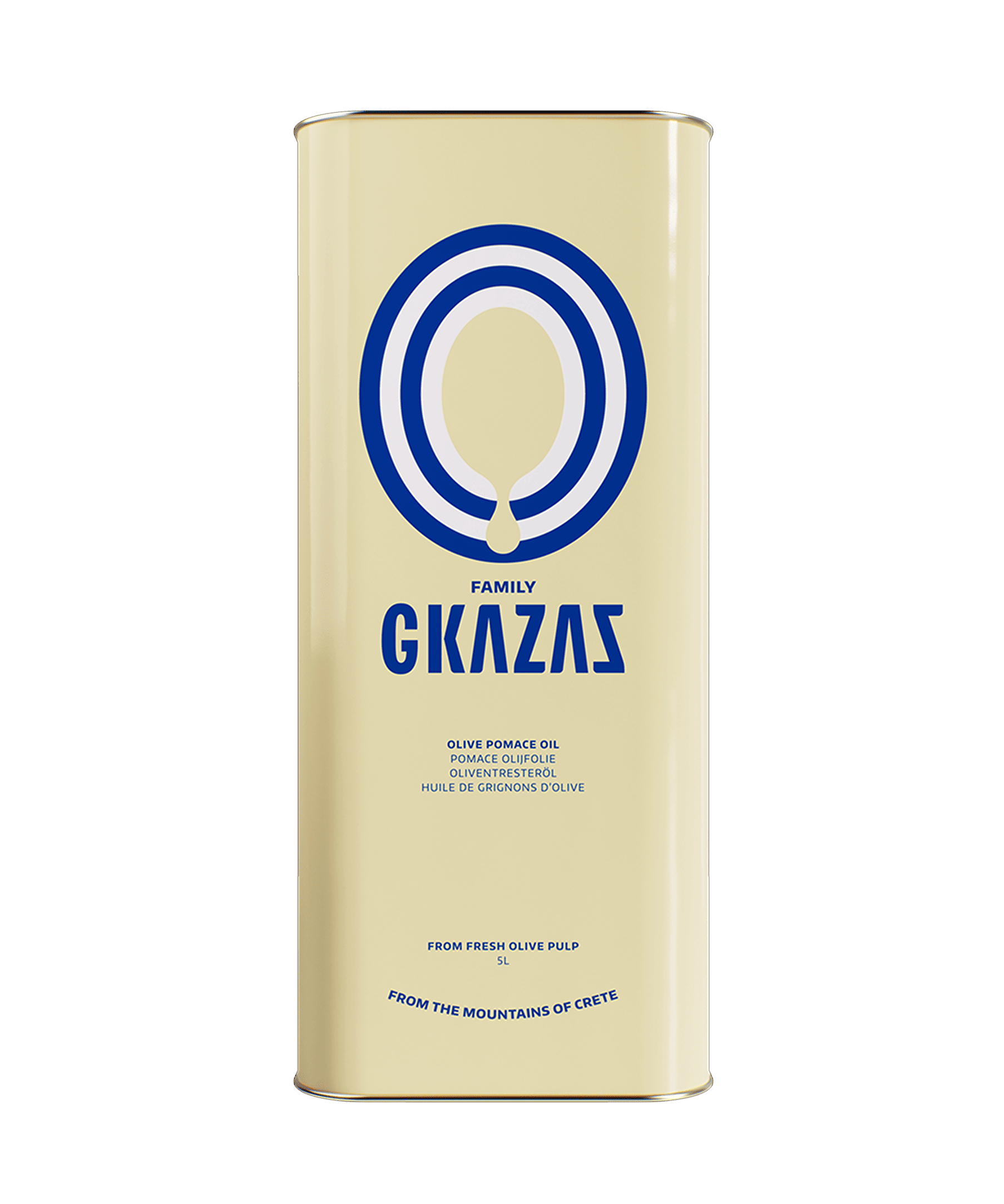 Pomace olijfolie 5 liter blik