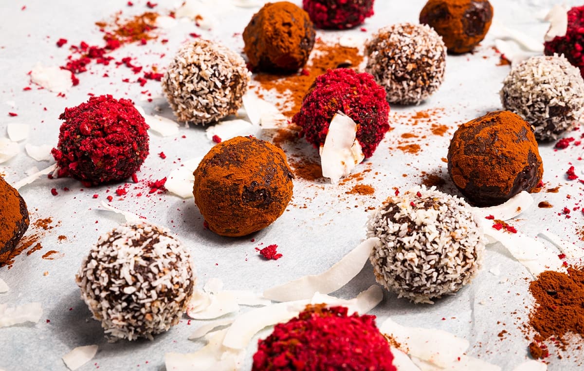 Makkelijk recept: vegan chocoladeballen!