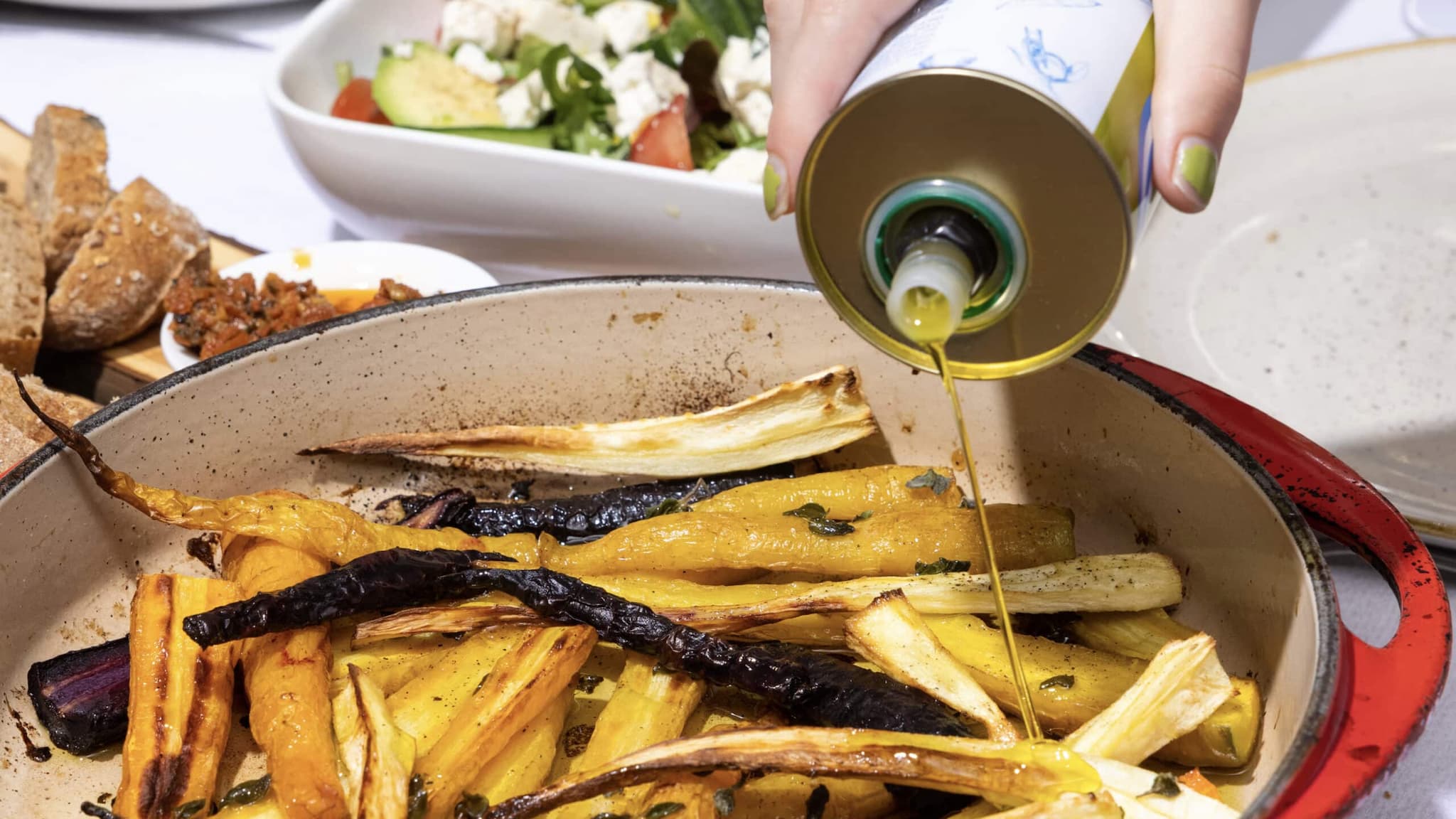 Kun je met extra vierge olijfolie bakken?