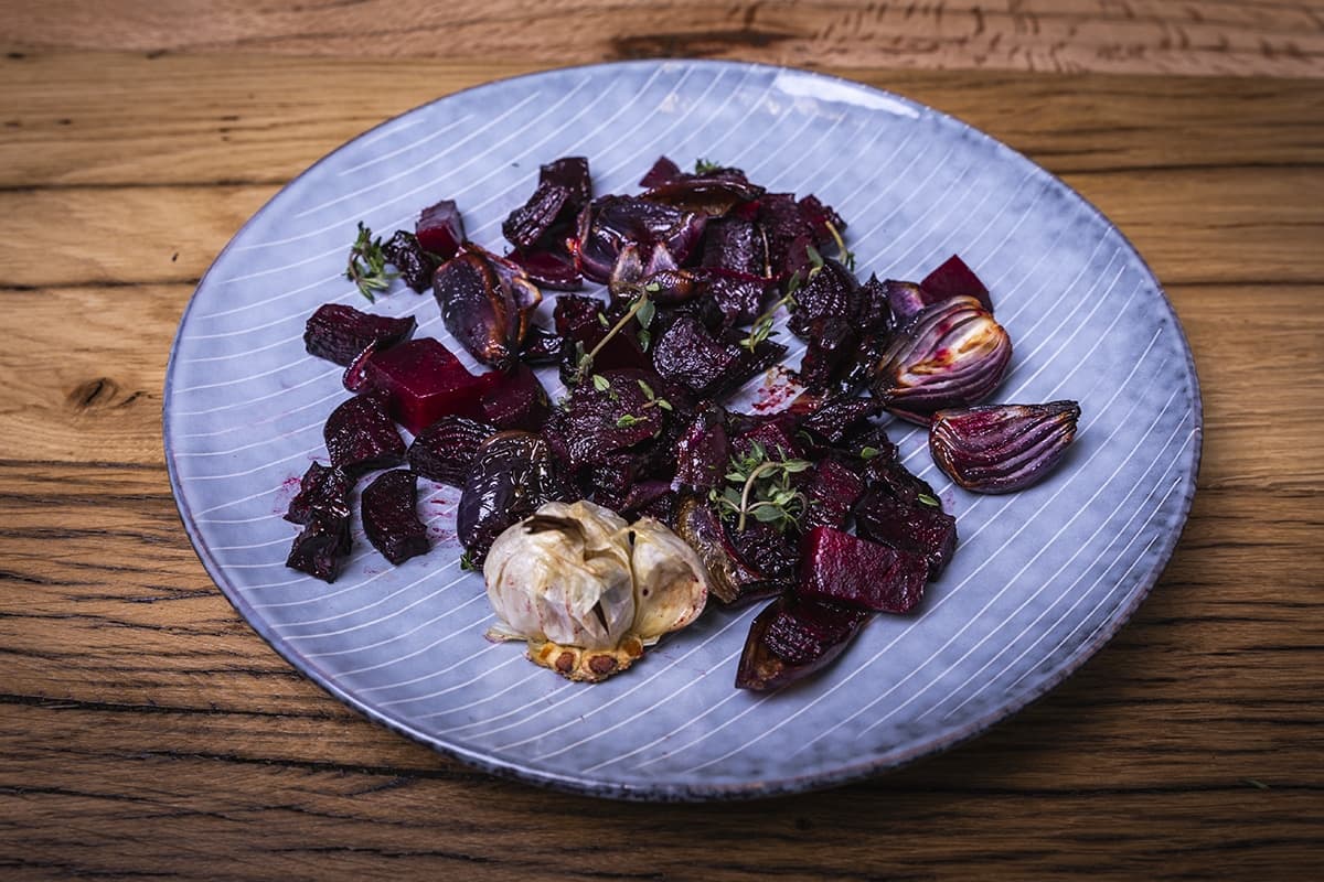 Makkelijk en gezond: geroosterde bietensalade!