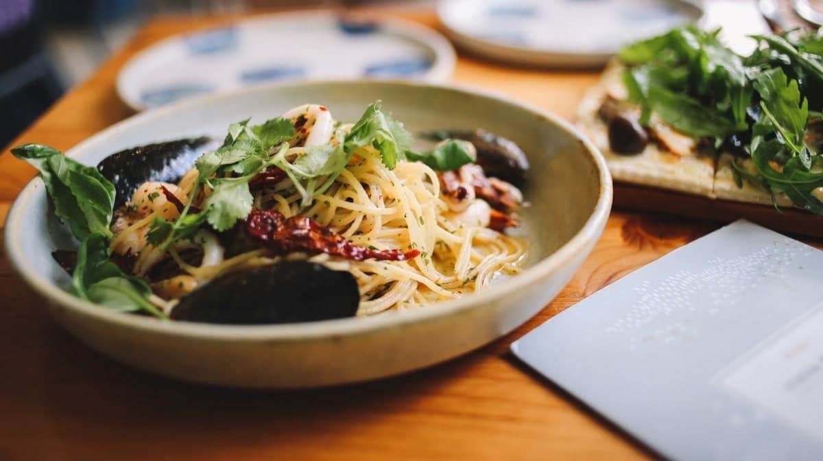 7 x pasta met olijfolie als basisingrediënt