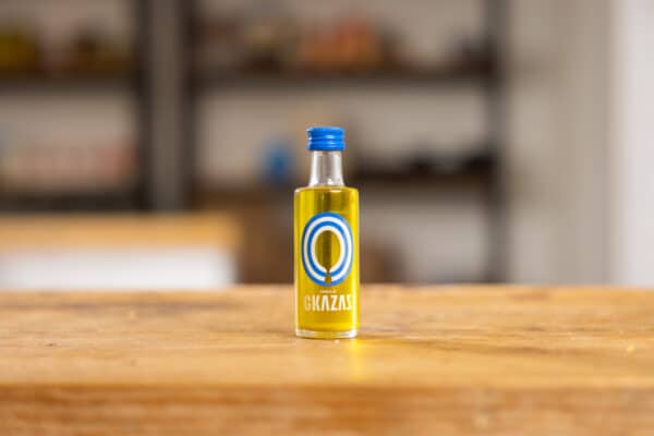 grillen triatlon verdediging 40ML doos olijfolie flessen (35 stuks) - Gkazas Olijfolie