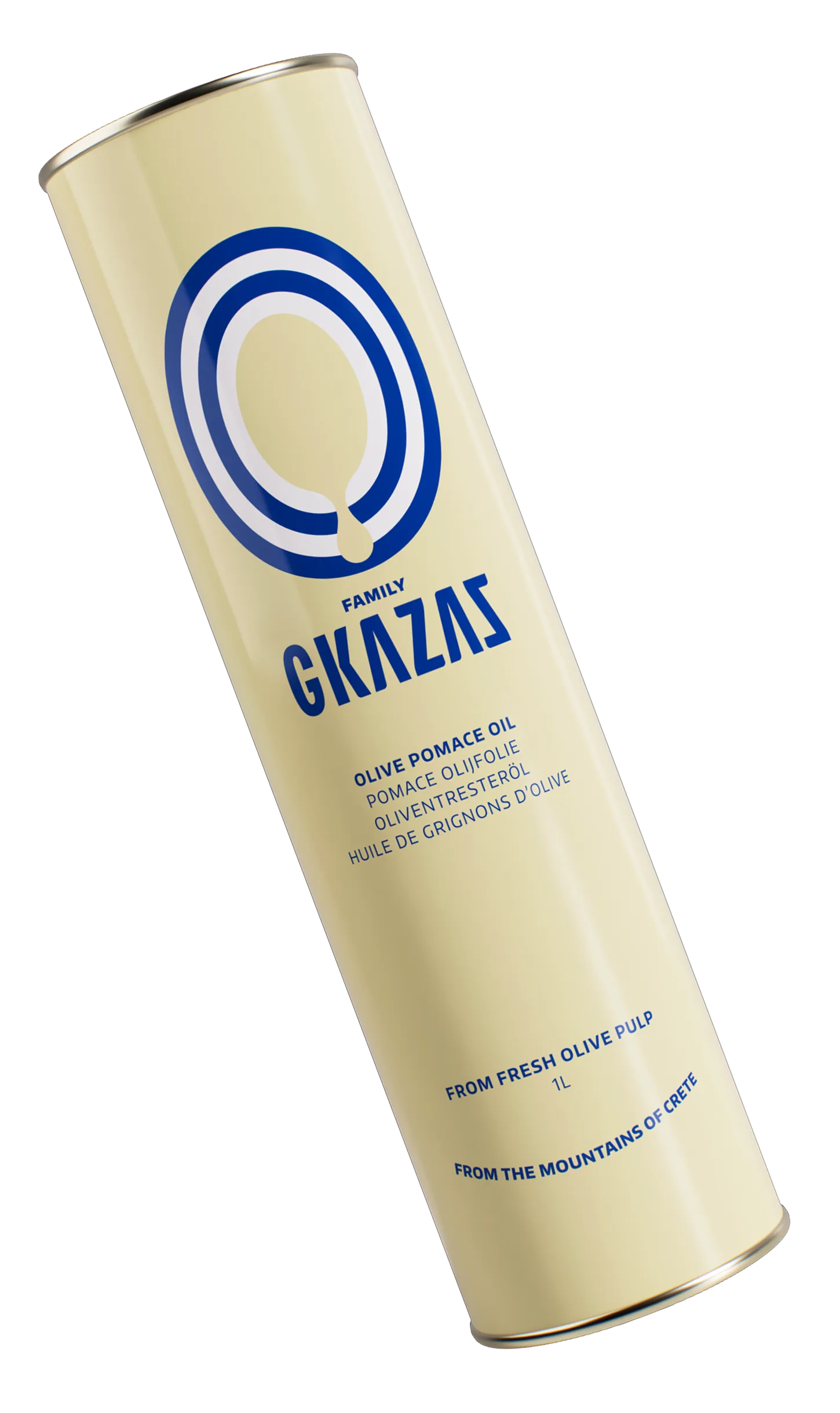 Honest pomace olive oil from the Gkazas family